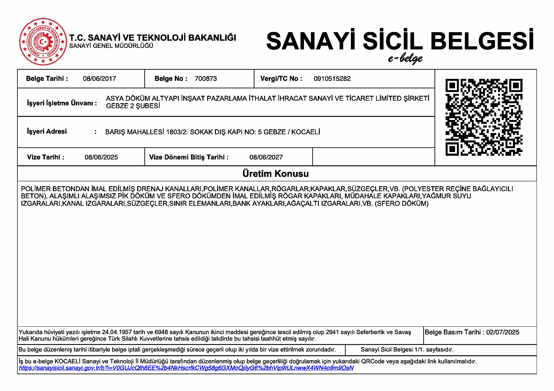 SanayiScilBelgesi